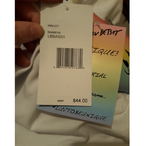 NWT Betsey Johnson caticorn zip wallet - Picture 3 of 7